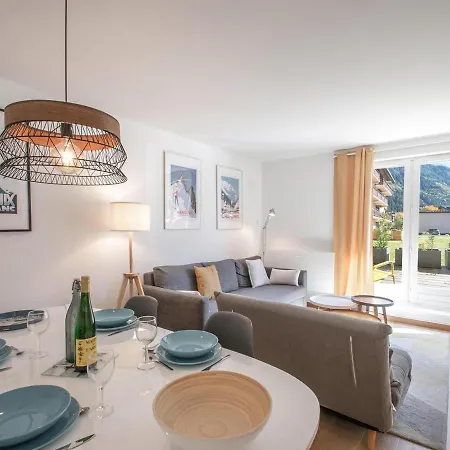 Avec Terrasse A Chamonix, Parking Et Wifi - Fr-1-343-230 Apartment *